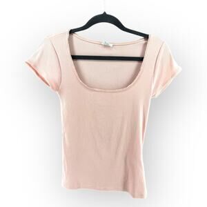 Cotton:On Ladies Scoop Neck Pink Baby Doll Fit Top Sz M | y2k 90s Nostalgia